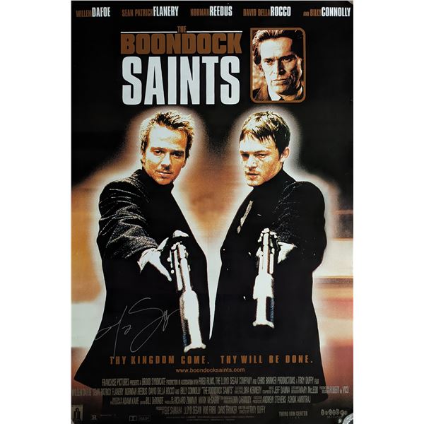 Troy Duffy Signed The Boondock Saints Movie Poster