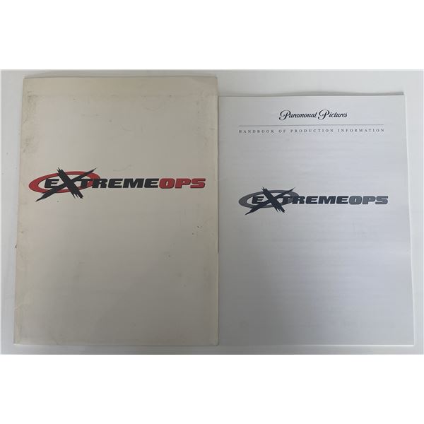 Extreme Ops movie press booklet and production information handbook
