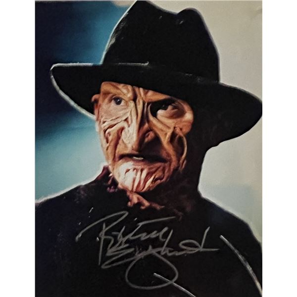 A Nightmare on Elm Street Robert Englund signed movie photo
