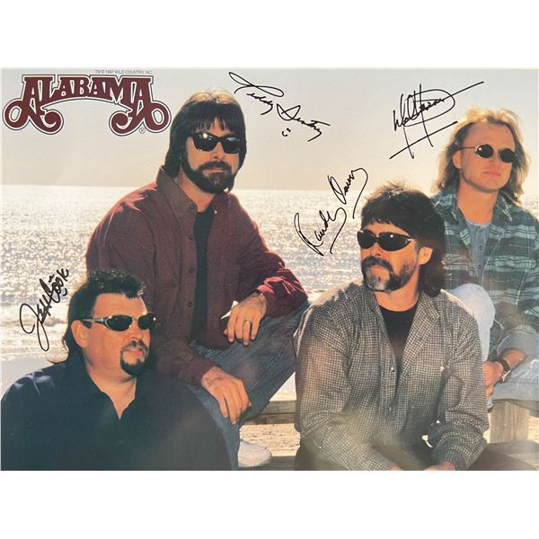 Alabama signed photo