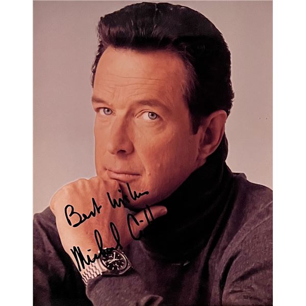 Michael Crichton signed photo