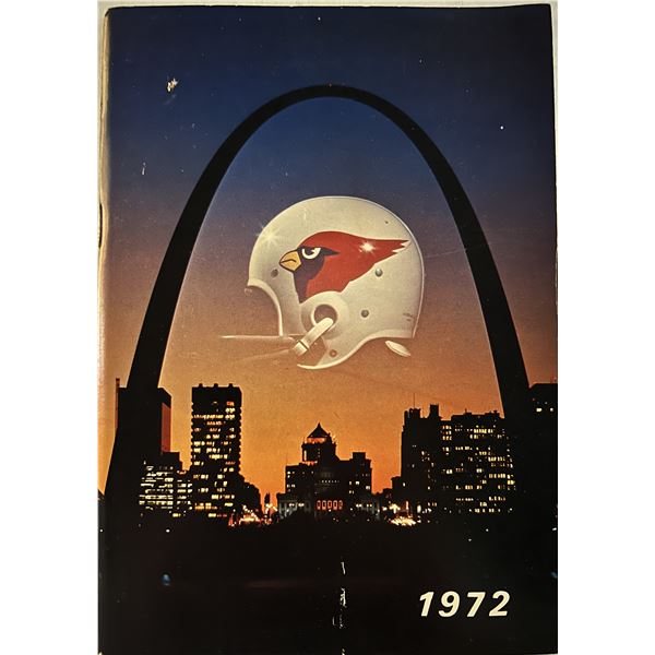 1972 St. Louis Cardinals team program