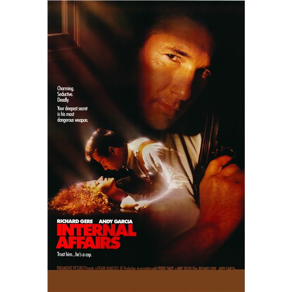 Internal Affairs 1989 original vintage movie poster