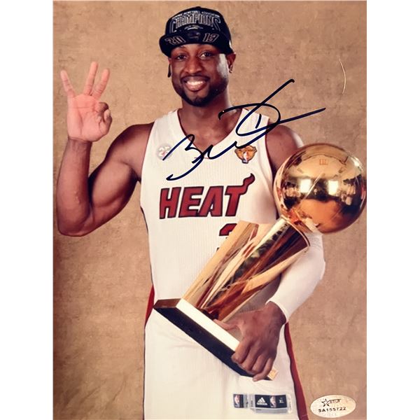 Dwyane Wade signed photo