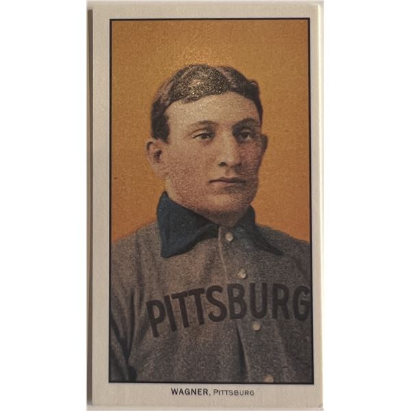 Honus Wagner T-206 reissue tobacco card