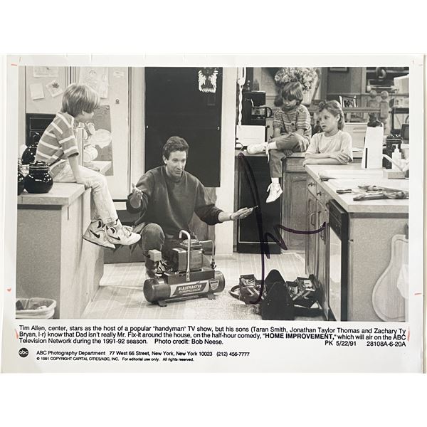 Home Improvement Tim Allen signed photo