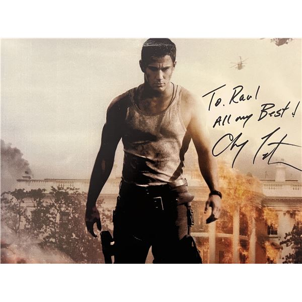 Channing Tatum signed photo