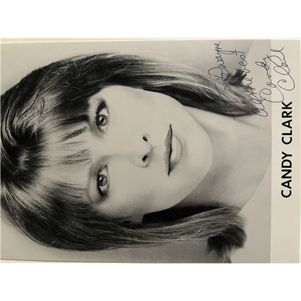 Candy Clarck signed photo