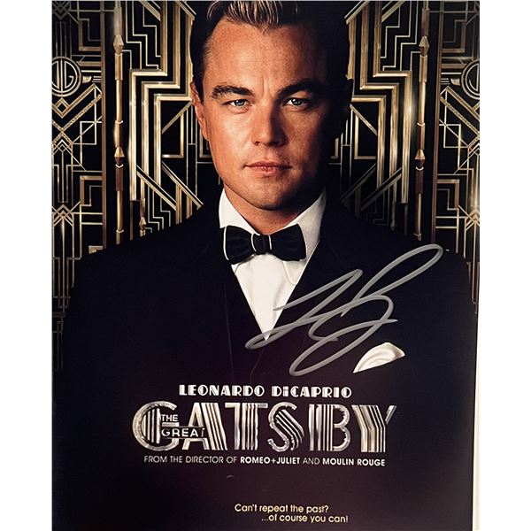 The Great Gatsby Leonardo DiCaprio signed photo