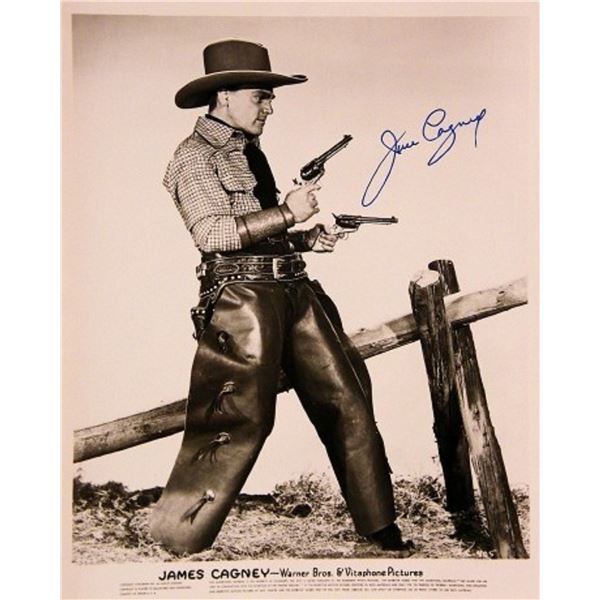 James Cagney signed movie still photo