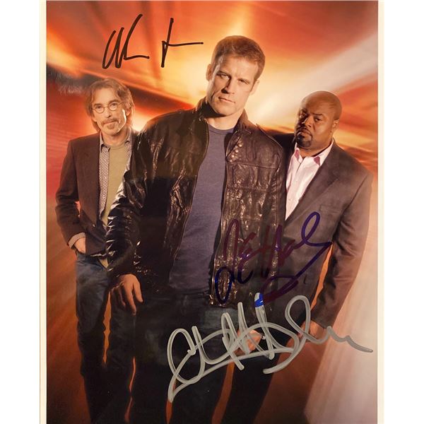 Human Target cast signed photo