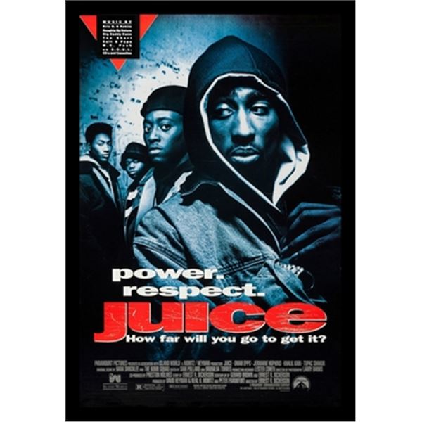 Tupac Shakur Juice 1992 Original Movie Poster