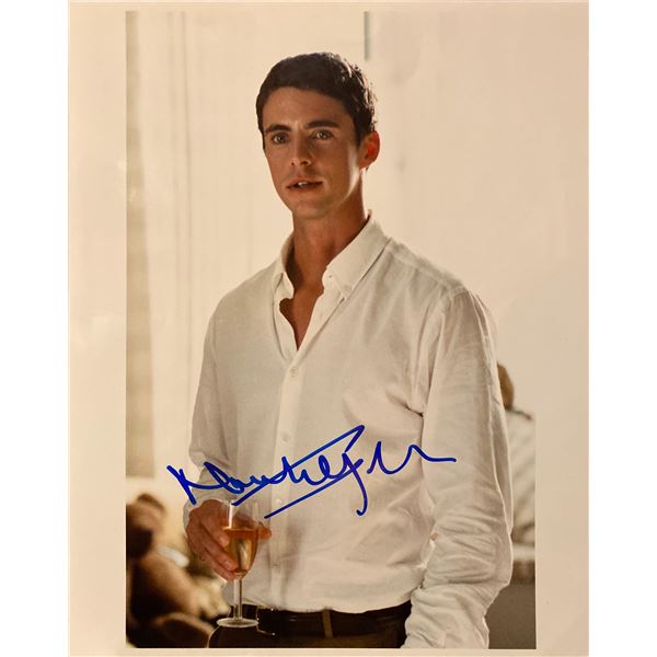 Matthew Goode signed movie photo