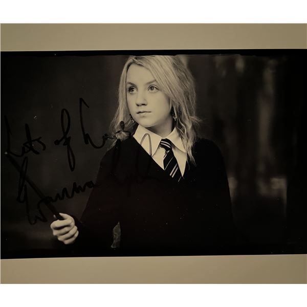 Harry Potter Emma Watson signed photo.