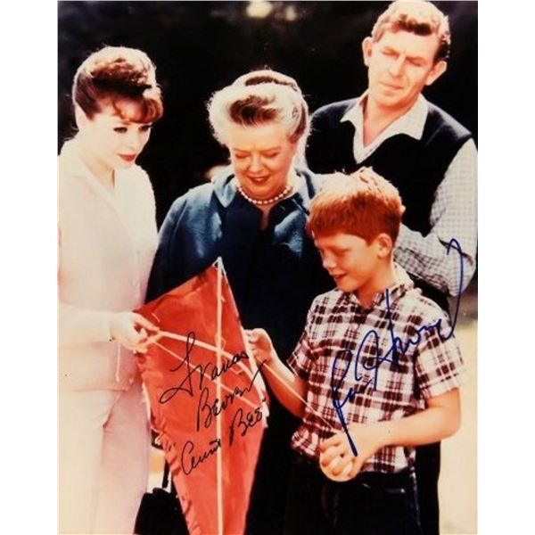 The Andy Griffith Show signed promo photo