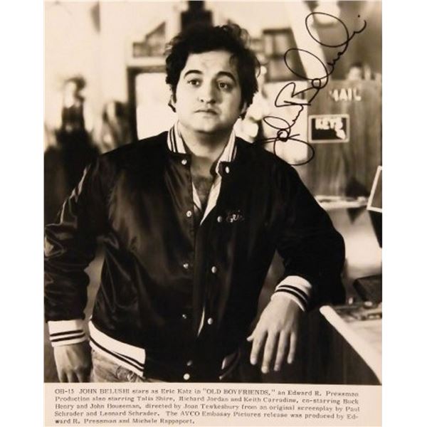 Animal House John Belushi signed movie still photo
