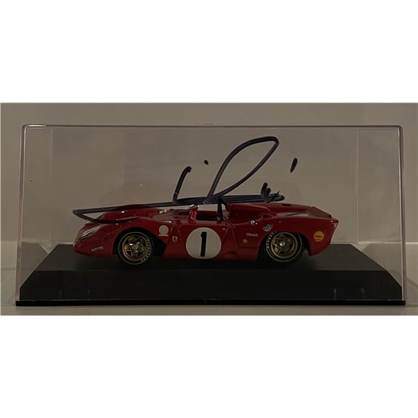 Mario Andretti signed diecast car