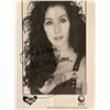 Image 1 : Cher  signed photo