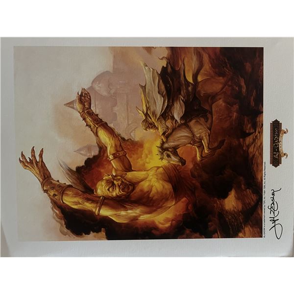 Jeff Easley signed print