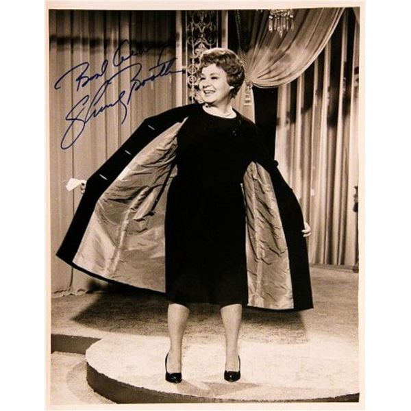 Shirley Booth signed promo photo