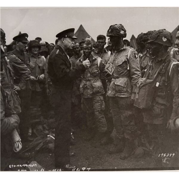 General Dwight D. Eisenhower photo. 6x8 inches