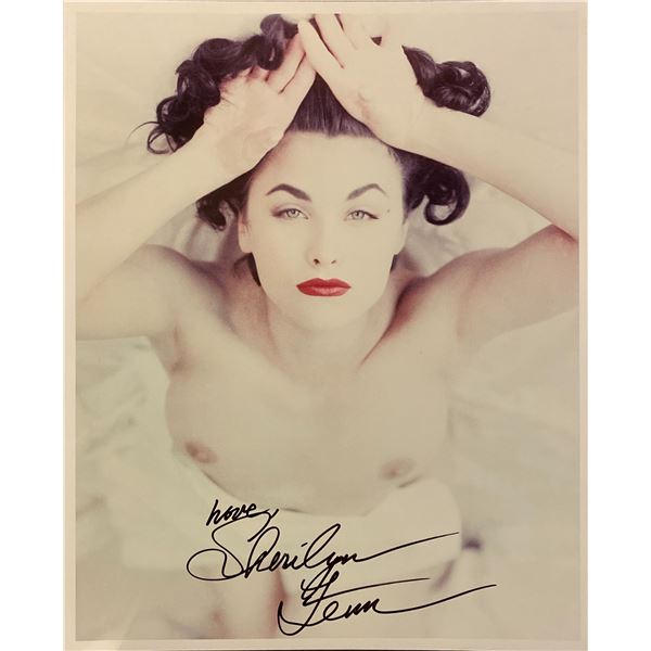 Sherilyn Fenn signed photo