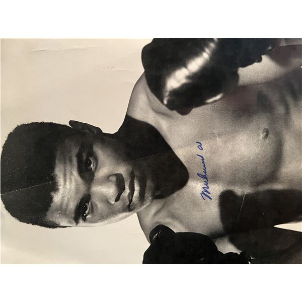 Muhammad Ali signed photo