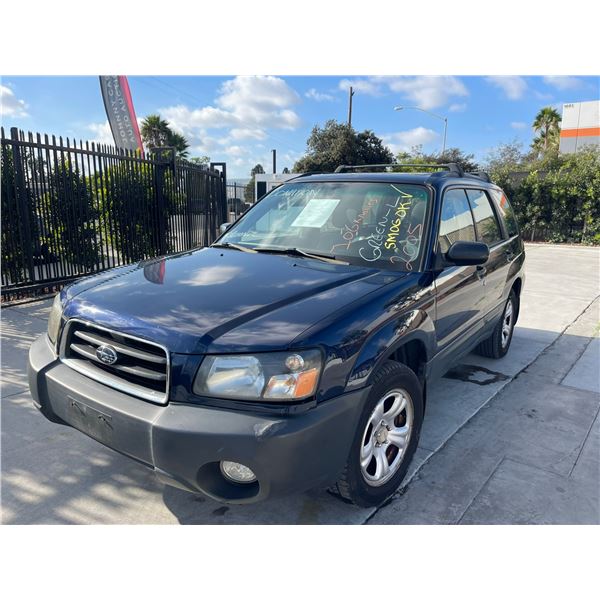 SUBA FORESTER 2005 T-DON - SMOG