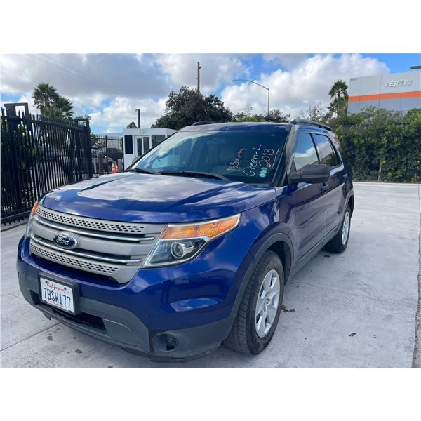 FORD EXPLORER 2013 T-DONATION