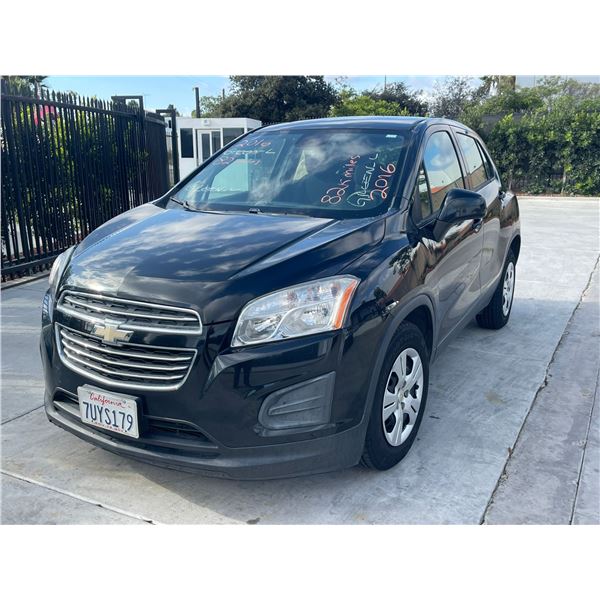 CHEV TRAX 2016 T-REPO 2 DAYS