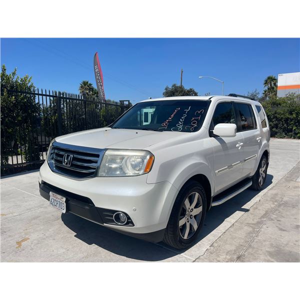 HOND PILOT 2013 T-REPO 2 DAYS