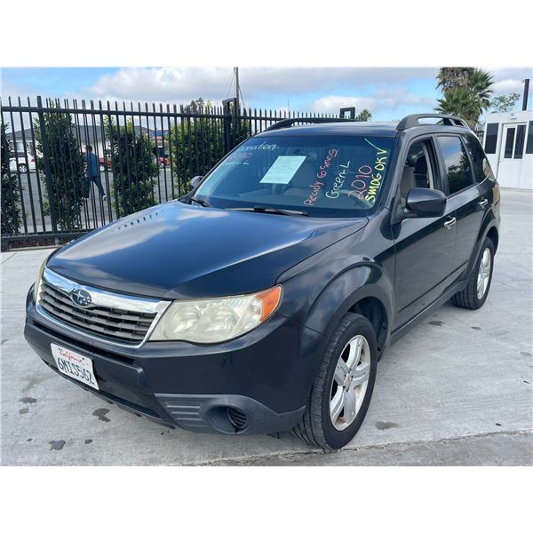 SUBA FORESTER 2010 T-DON - SMOG