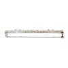 Image 4 : Antique Art Deco 14k White Gold Aquamarine Diamond Open Filigree Bar Pin Brooch