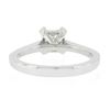 Image 8 : NEW 14k White Gold 1.12 ctw GIA Princess Cut Diamond Solitaire Engagement Ring