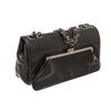 Image 2 : Chanel Black Leather Chocolate Bar Shoulder bag