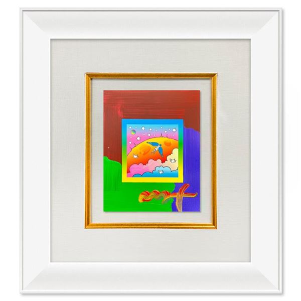 Angel with Clouds by Peter Max