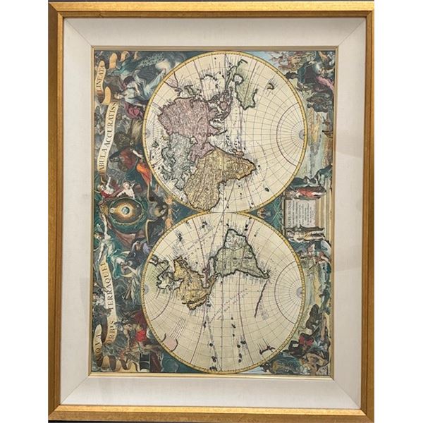 Old World Map of the World by unknown