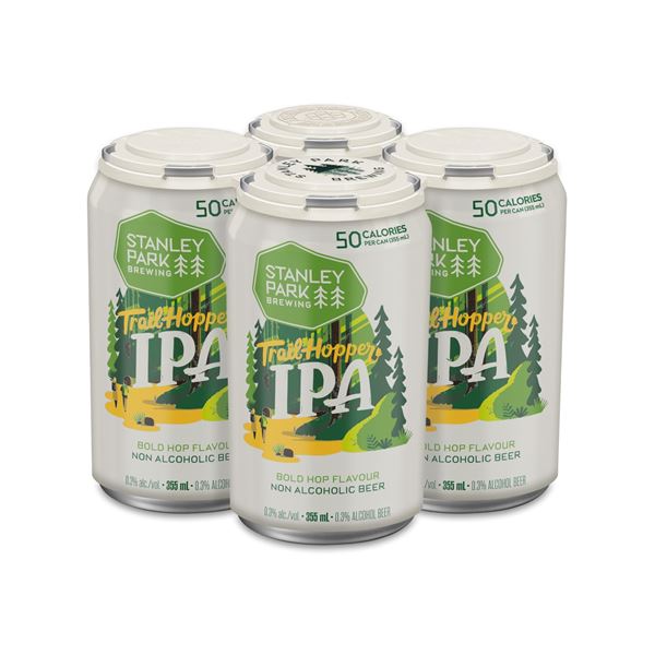 BRAND NEW 4 X 355ML TRAIL HOPPER IPA BEER