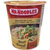 Image 1 : BRAND NEW 12 X 64 G MR NOODLES BEEF CUPS