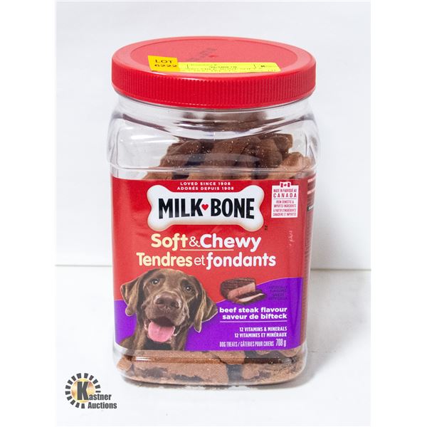 NEW 708G MILK-BONE SOFT & CHEWY DOG TREATS