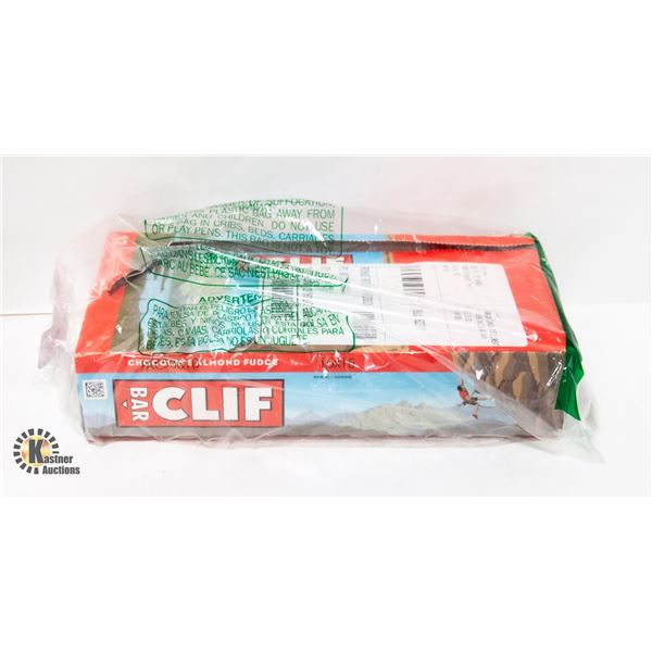 NEW BOX OF  CLIF CHOCOLATE ALMOND FUDGE BARS