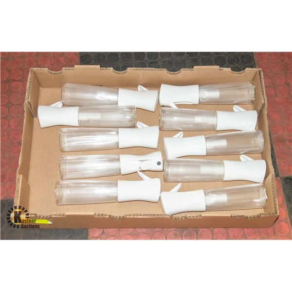 NEW LOT OF 10 SPRAY BOTTLES