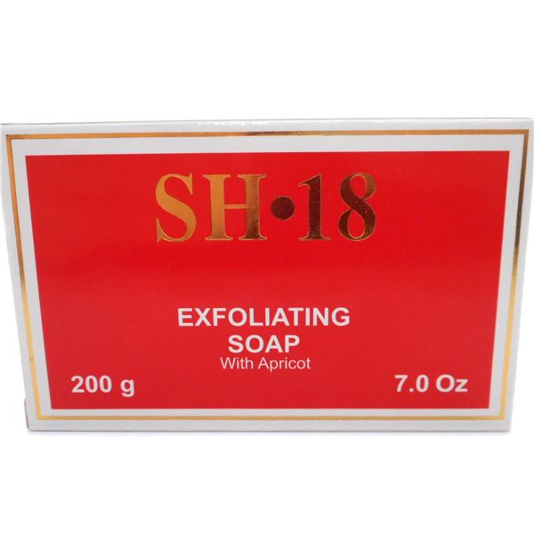 SH-18 EXFOLIATING SOAP WITH APRICOT - 200G PER BAR