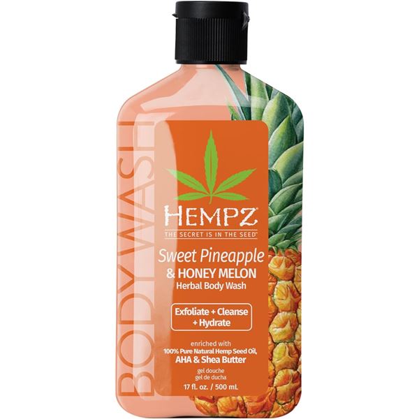 NEW 500ML HEMPZ SWEET PINEAPPLE & HONEY MELON WASH