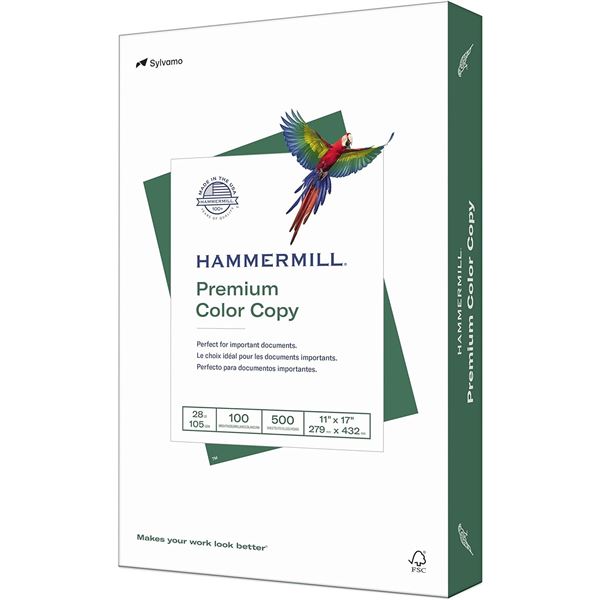 NEW HAMMERMILL 500 SHEETS OF PREMIUM 11 INCH X 17"