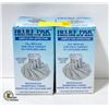 Image 1 : 2 NEW ENGLISH STYLE ICE PAKS - FILL WITH ICE CUBES