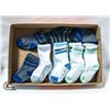 Image 1 : FLAT OF 16 PAIRS OF NEW CHILDRENS SOCKS