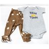 Image 1 : NEW GEORGE BABY NEW IN TOWN 2 PC NEWBORN
