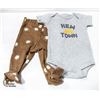 Image 1 : NEW GEORGE BABY NEW IN TOWN 2 PC NEWBORN