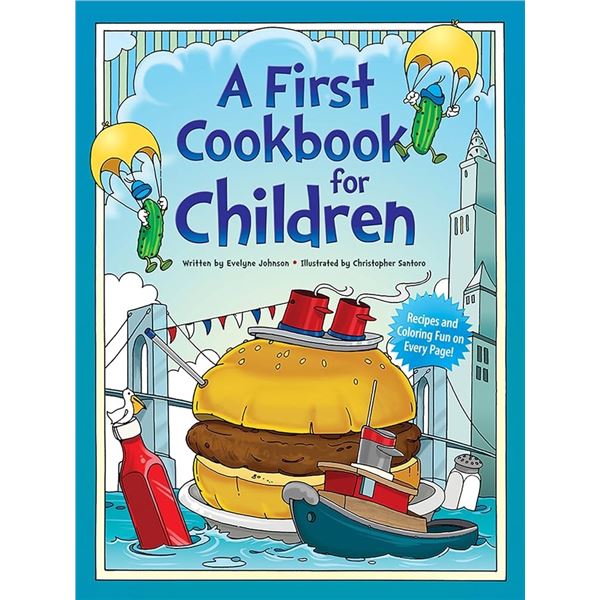NEW PAPERBACK- A FIRST COOKBOOK FOR CHILDREN